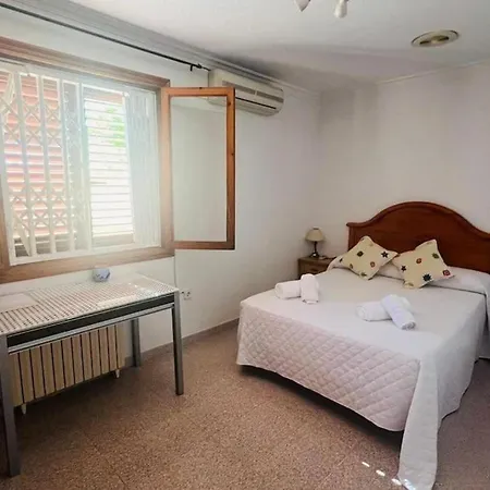 Iluminada Con Chimenea, Barbacoa Y Piscina Cerca Playa Elx